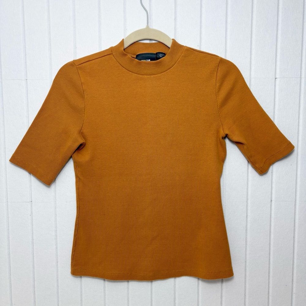 MAEVE Anthropologie Womens Size XS Sweater Short Sleeve Ribbed‎